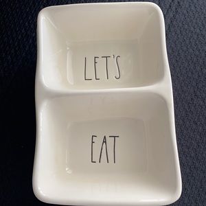 Rae Dunn divided dish